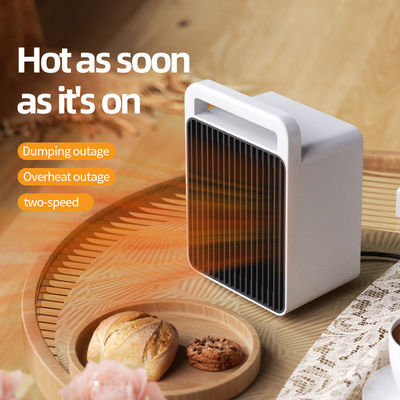 ABS 900W 미니 스마트 테이블 톱 포터블 전기 핫러 핸드백 데스크톱 PTC 팬 히터