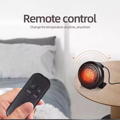 전기 900W LED 디스플레이 3S 가속 난방 세라믹 미니 히터 조정 가능한 온도 조절장치