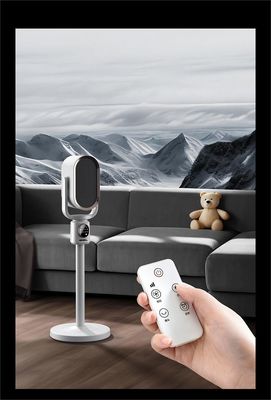 영어 운영 언어 2in1 냉동 따뜻한 공기 원격 제어로 세라믹 PTC 히터