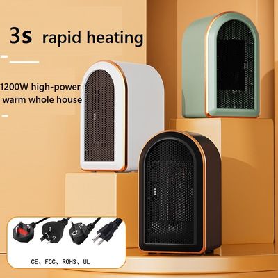 영어 운영 언어 데스크톱 전기 방 난방 1200W PTC 휴대용 팬 난방