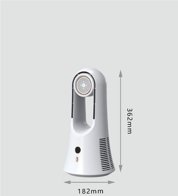 영어 운영 언어 USB 전원 데스크톱 팬 대형 바람 향수 치료 잎 없는 팬