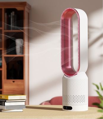 터치 스크린 리모컨과 블레이드리스 디자인을 가진 상업용 전기 타워 팬