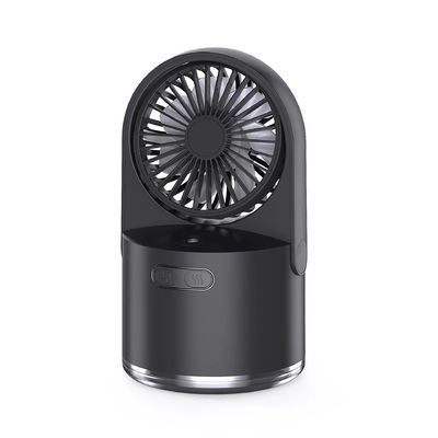 3 속도 조절 USB 충전 조용한 데스크톱 스프레이 미니 습기장 소형 팬