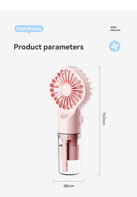 가정용 USB 18650 리?? 배터리 가동 물 안개 팬 홈 여행 사무실