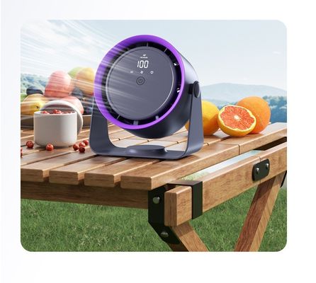 강풍 2 in 1 휴대용 데스크톱 소 USB 팬 홈 오피스 냉각 데스크톱