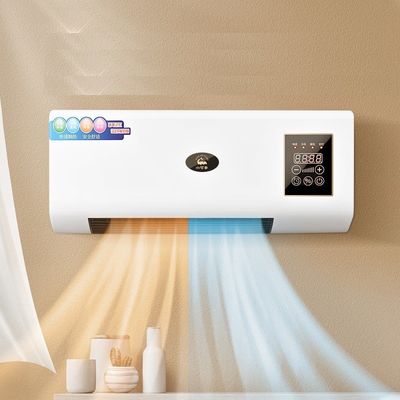 응용 프로그램 제어 가정용 스마트 난방 냉각 팬 벽에 장착 된 전기 PTC 팬 히터