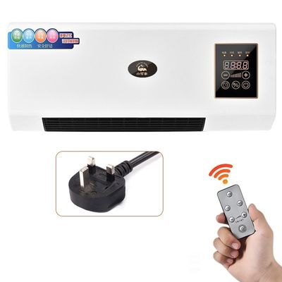 작은 크기의 1800W 전기 히터와 모바일 에어컨