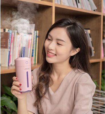 179G 자동차 USB 컬러풀 컵 가정용 데스크톱 미니 아로마 디퓨저 야간 라이트 공기 습기