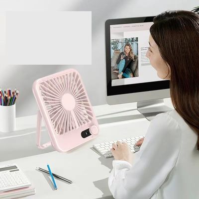 휴대용 USB 재충전 가능한 아로마테라피 휴대용 팬 조용한 테이블 미니 팬 사무실 용품
