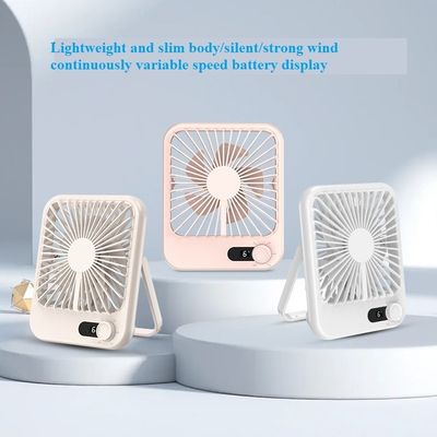 휴대용 USB 재충전 가능한 아로마테라피 휴대용 팬 조용한 테이블 미니 팬 사무실 용품