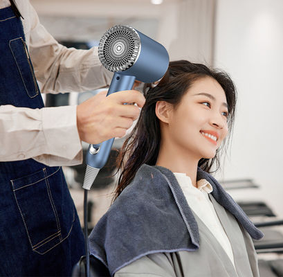 하이 스피드 보라색 파란색 흰색 헤어 드라이어 에어 스타일러 샐러리 가구용 핫 에어 브러쉬