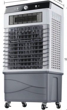 100W 메카니컬 버튼 스위치 산업용 45L 물 냉각 에어컨 팬 에어컬러