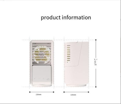 USB 물 냉각 팬 작은 테이블 공기 냉각기 3 바람 모드 낮은 / 중 / 높은 14 * 14 * 26CM