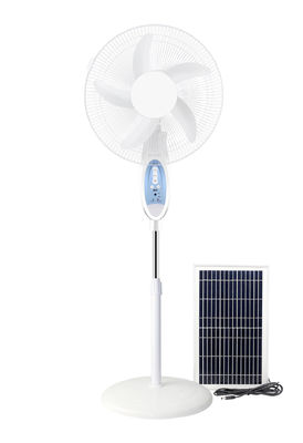 원격 제어 16 인치 휴대용 수직 태양광 팬 LED 전구 및 패널
