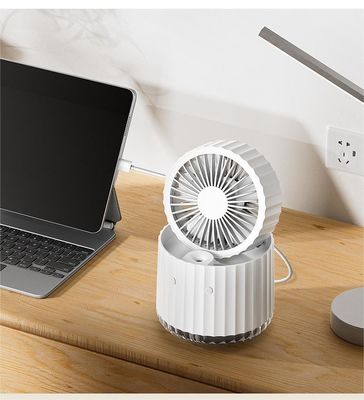 사무실 및 기숙사용 초음성 데스크톱 냉각 팬 1000mAh/1200mAh 배터리 용량