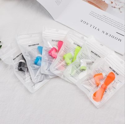 사용자 지정 로고 휴대 전화 휴대용 3 인 1 USB 타입 C 단식 냉각 미니 팬 15g