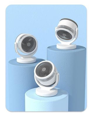 5V 가정용 욕실 부엌 벽 팬 벽 윙크 흔들기 머리 바람 공기 순환 팬