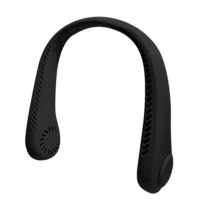 가정용 및 야외용 휴대용 미니 블레이드리스 넥 햄링 팬 USB 충전