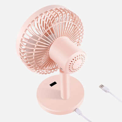 실크 스크린 인쇄 플라스틱 테이블 팬 욕실 및 USB 공기 순환 시스템