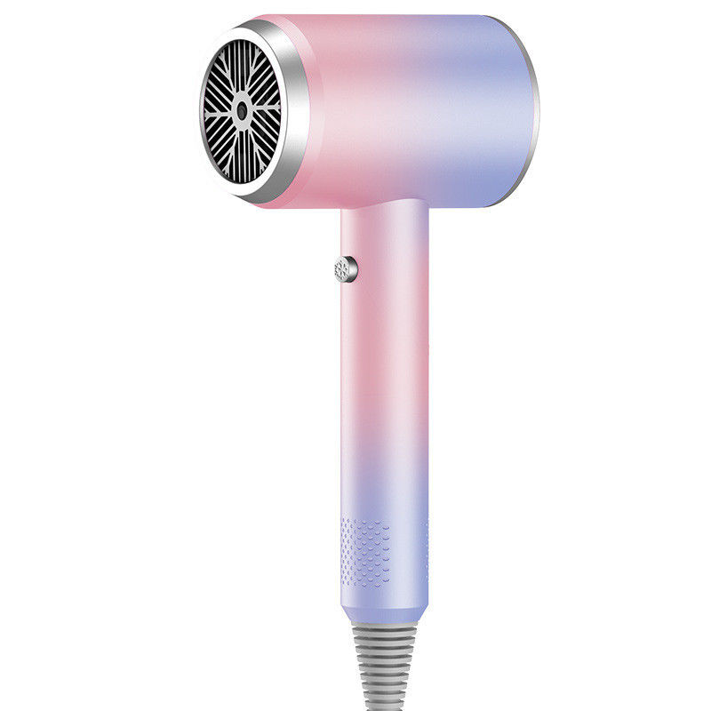 첨단 블루 라이트 이온 기술 고 전력 및 뜨거운 / 차가운 공기를 가진 적색 헤어 드라이어