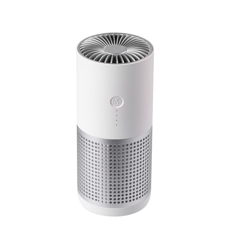 포름알데히드 제거 미니 데스크톱 공기 정화기 음이온 기술 및 USB 포트